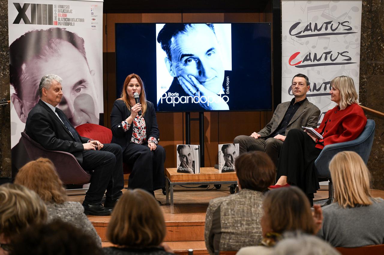 Zagreb: Predstavljanje monografije "Boris Papandopulo" autorice Erike Krpan