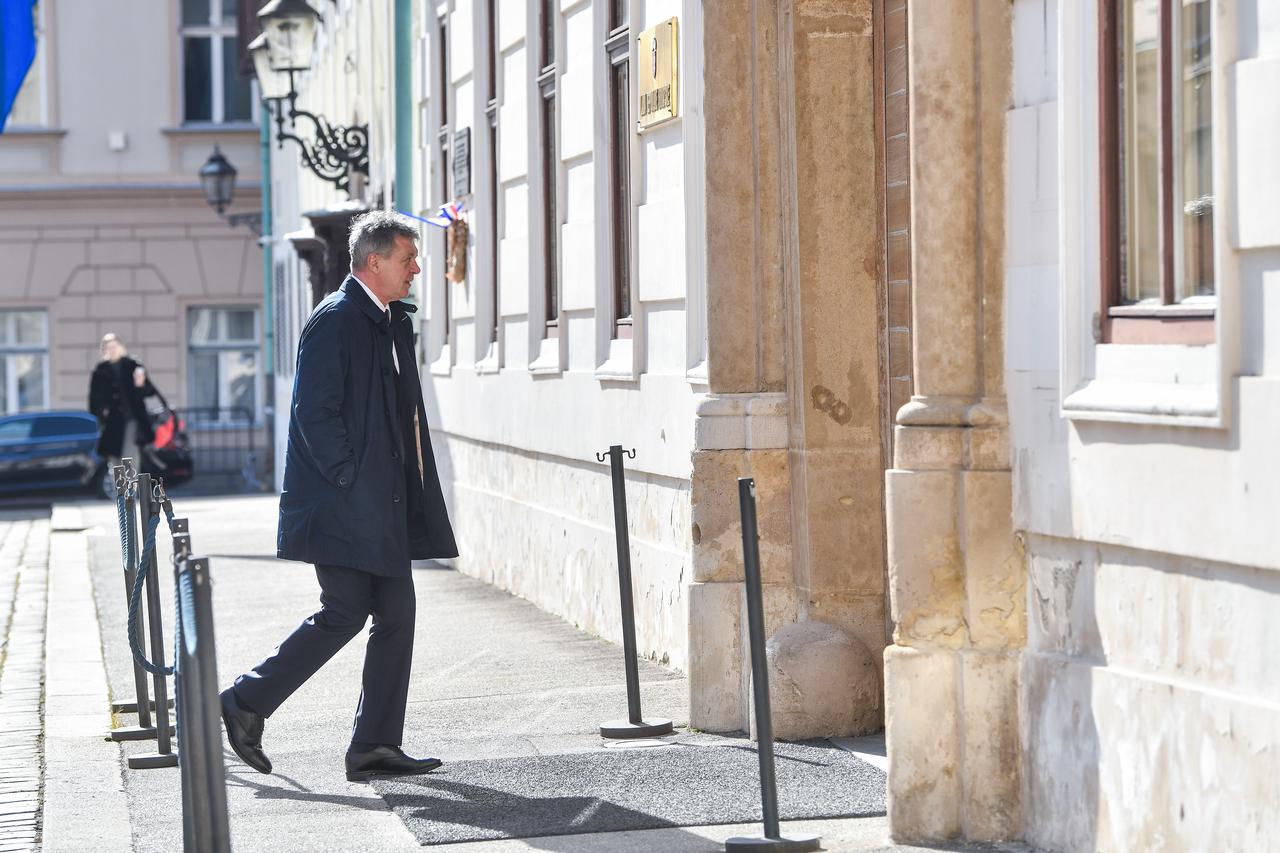 Zagreb: Ivan Turudić došao u Banske dvore