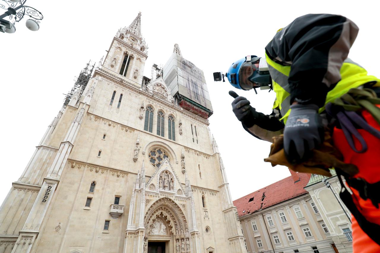 Zagreb: Započela je procjena štete od potresa na katedrali