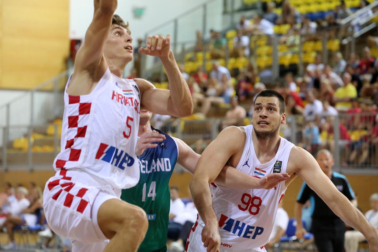 Opatija: Košarkaška utakmica Hrvatska - Irska