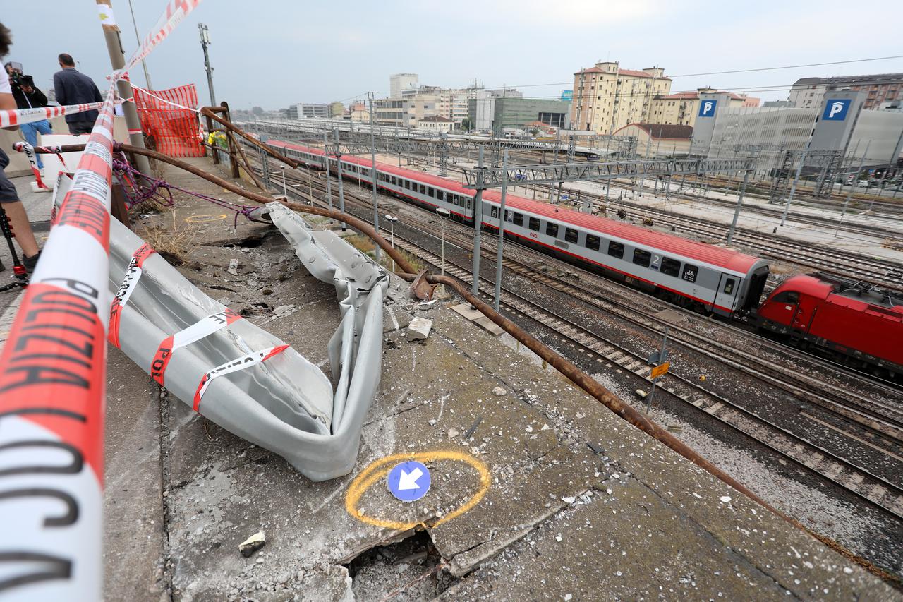 Mjesto tragične autobusne nesreće kod Venecije
