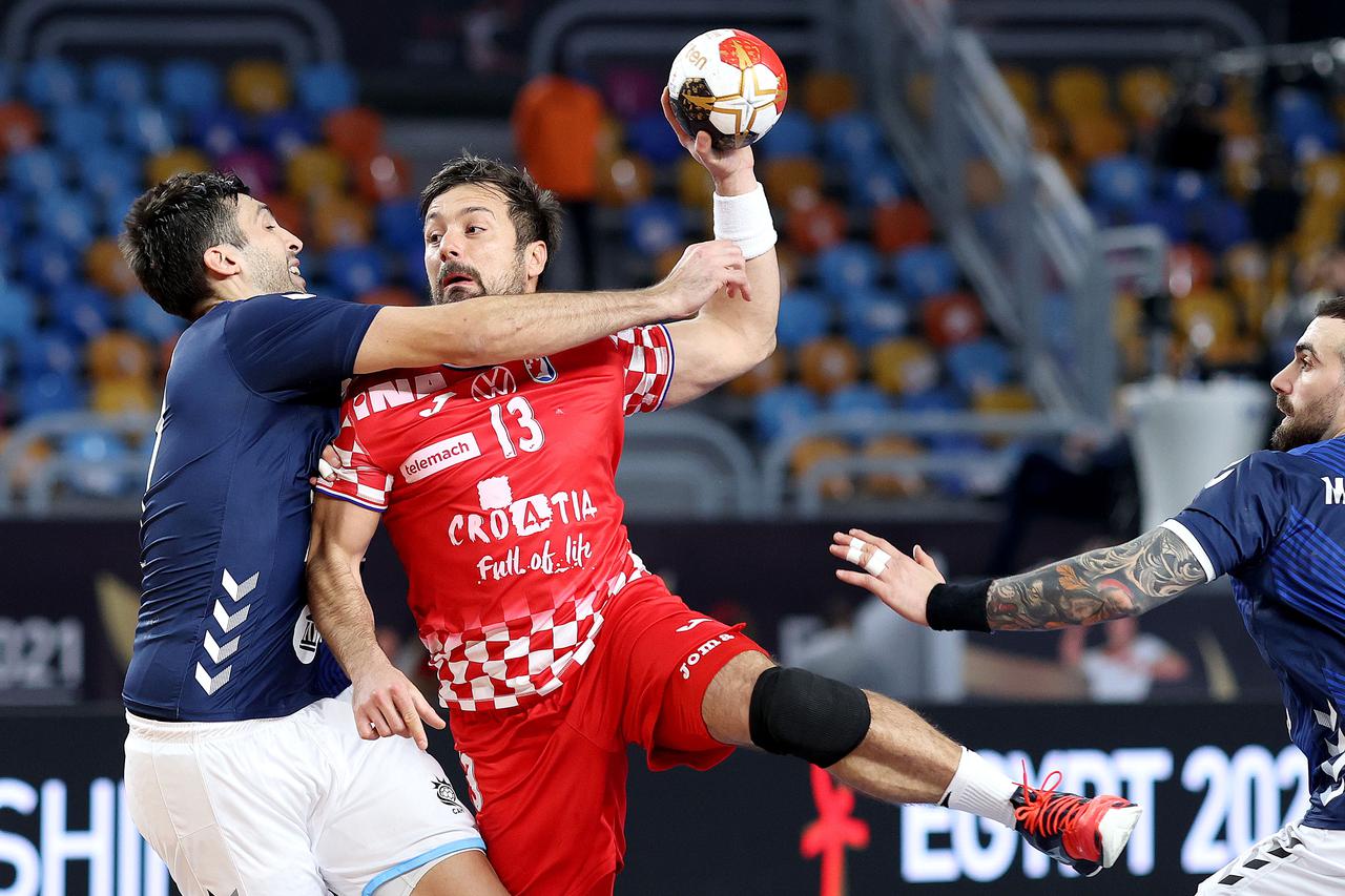 Kairo: Svjetsko prvenstvo u rukometu, Argentina - Hrvatska