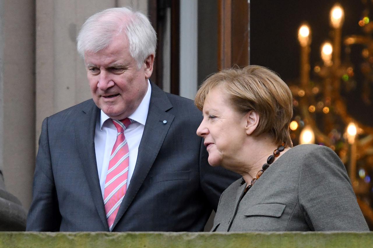 Angela Merkel i Horst Seehofer