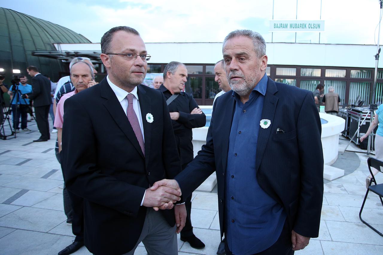 Zlatko Hasanbegović i Milan Bandić