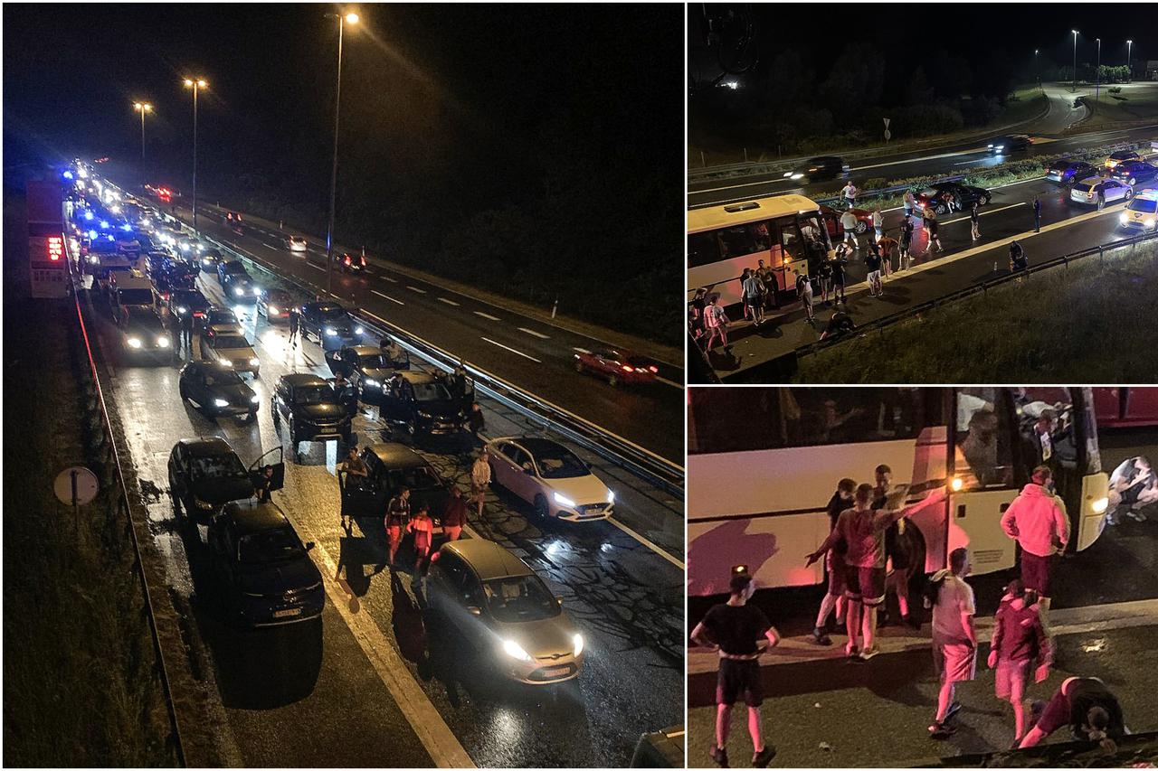 Torcida na autocesti napala policiju koja je uzvratila vatrenim oružjem