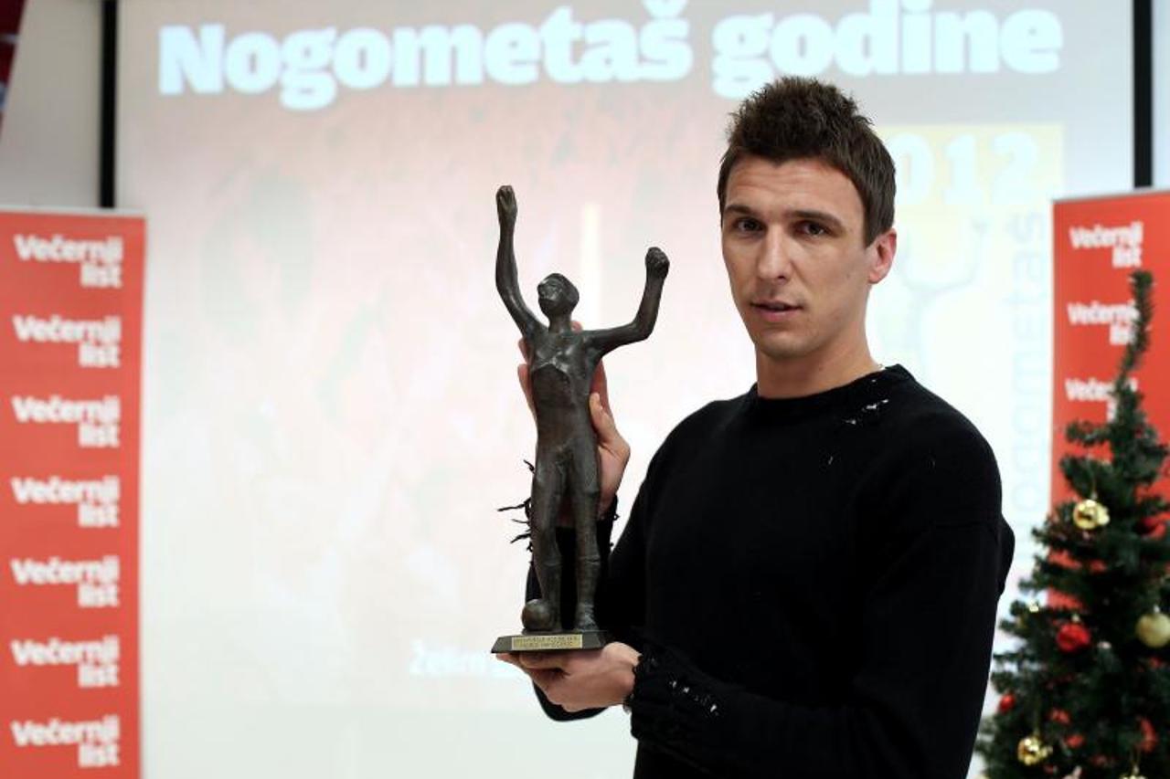 Mario Mandžukić, Večernjakov laureat (1)