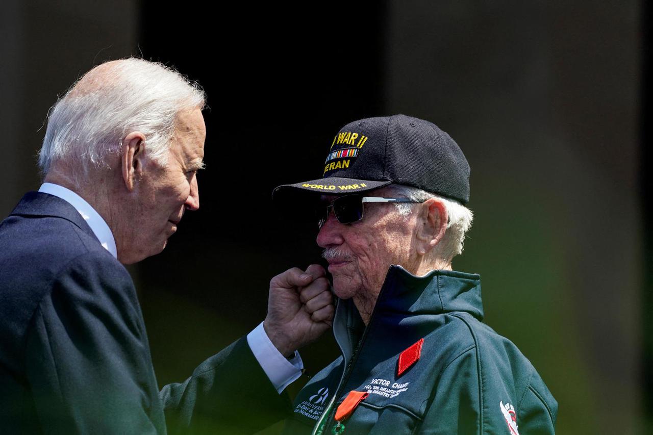 U.S. President Biden visits France