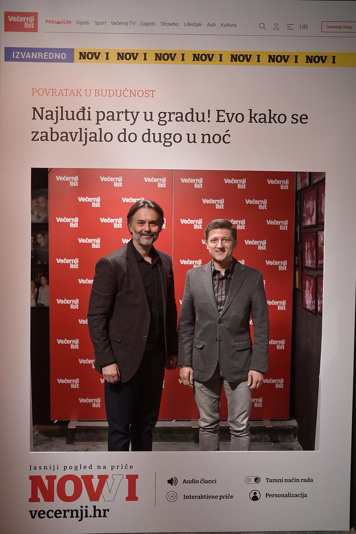 Glavni urednik dočekivao je goste na ulazu, a među prvima je stigao i bivši ministar financija Zdravko Marić.