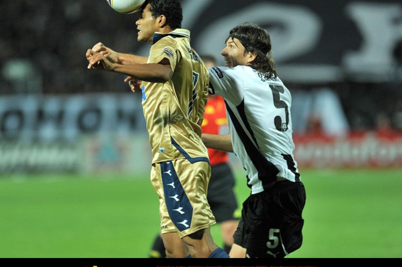'30.09.2010., stadion Toumba, Solun, Grcka - Europska liga, skupina D, 2. kolo, PAOK - Dinamo. Etto, Pablo Garcia. Photo: Antonio Bronic/PIXSELL'