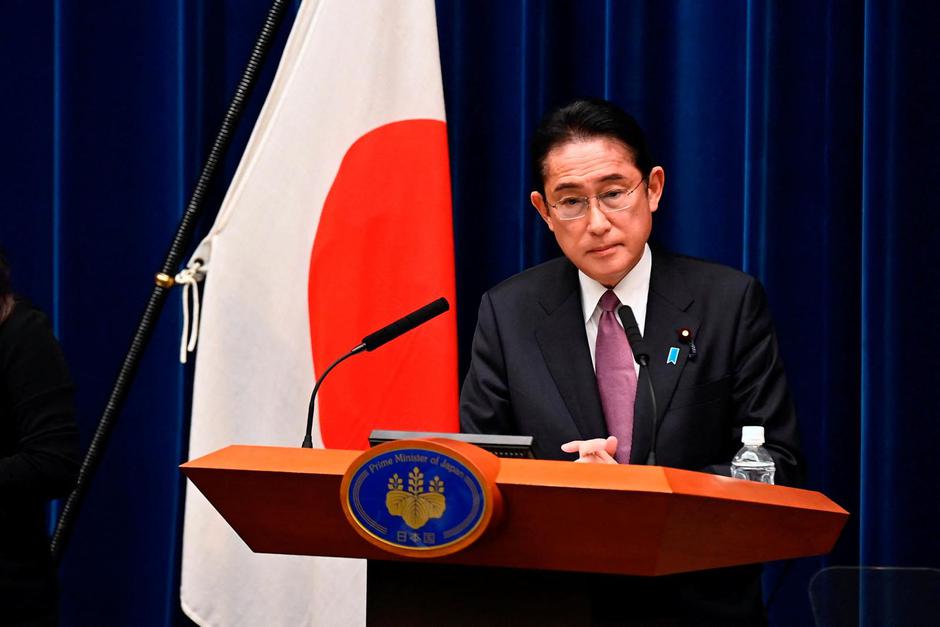 Japanese Prime Minister Kishida's news conference in Tokyo