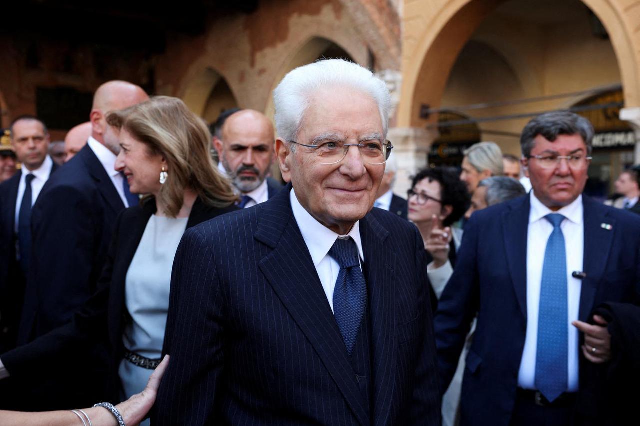 Britain's King Charles and Queen Camilla visit Italy