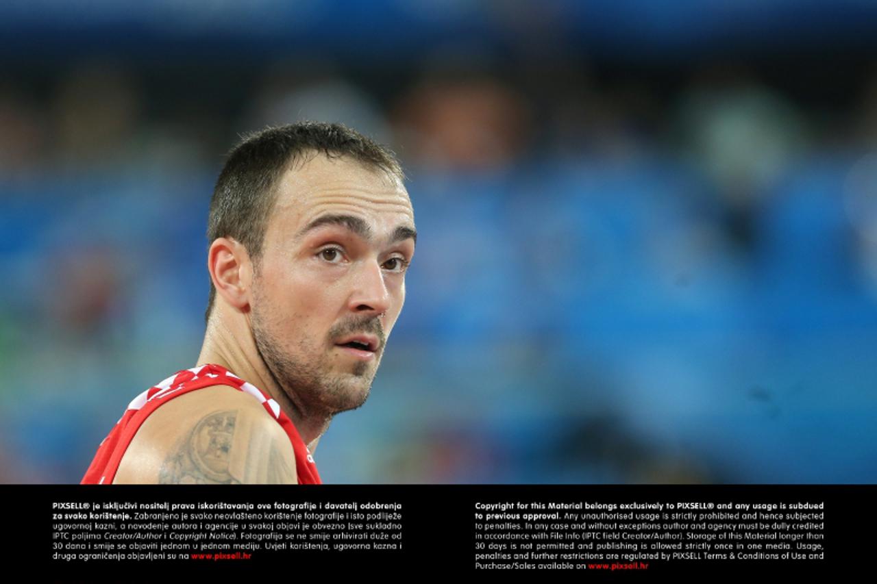 '20.09.2013., Arena Stozice, Ljubljana, Slovenija - Europsko prvenstvo u kosarci Eurobasket Slovenija 2013., polufinale, Hrvatska - Litva. Damir Markota. Photo: Igor Kralj/PIXSELL'