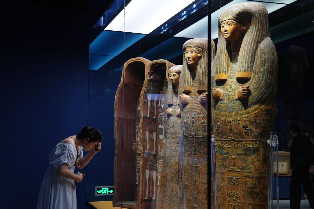 CHINA-SHANGHAI-ANCIENT EGYPT-EXHIBITION (CN)