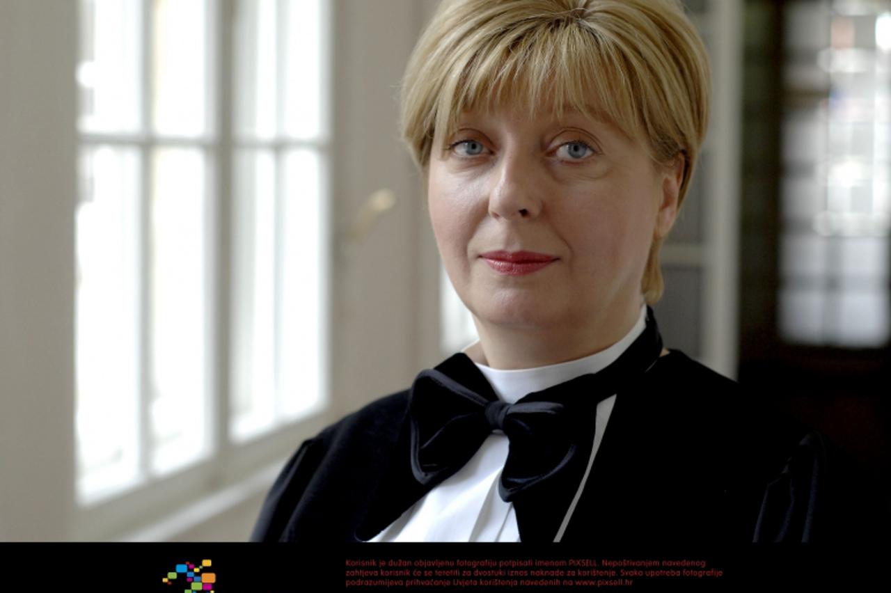 \'18.06.2008., Zagreb - Jasna Omejec, predsjednica Ustavnog suda.  Photo: Boris Scitar/PIXSELL\'