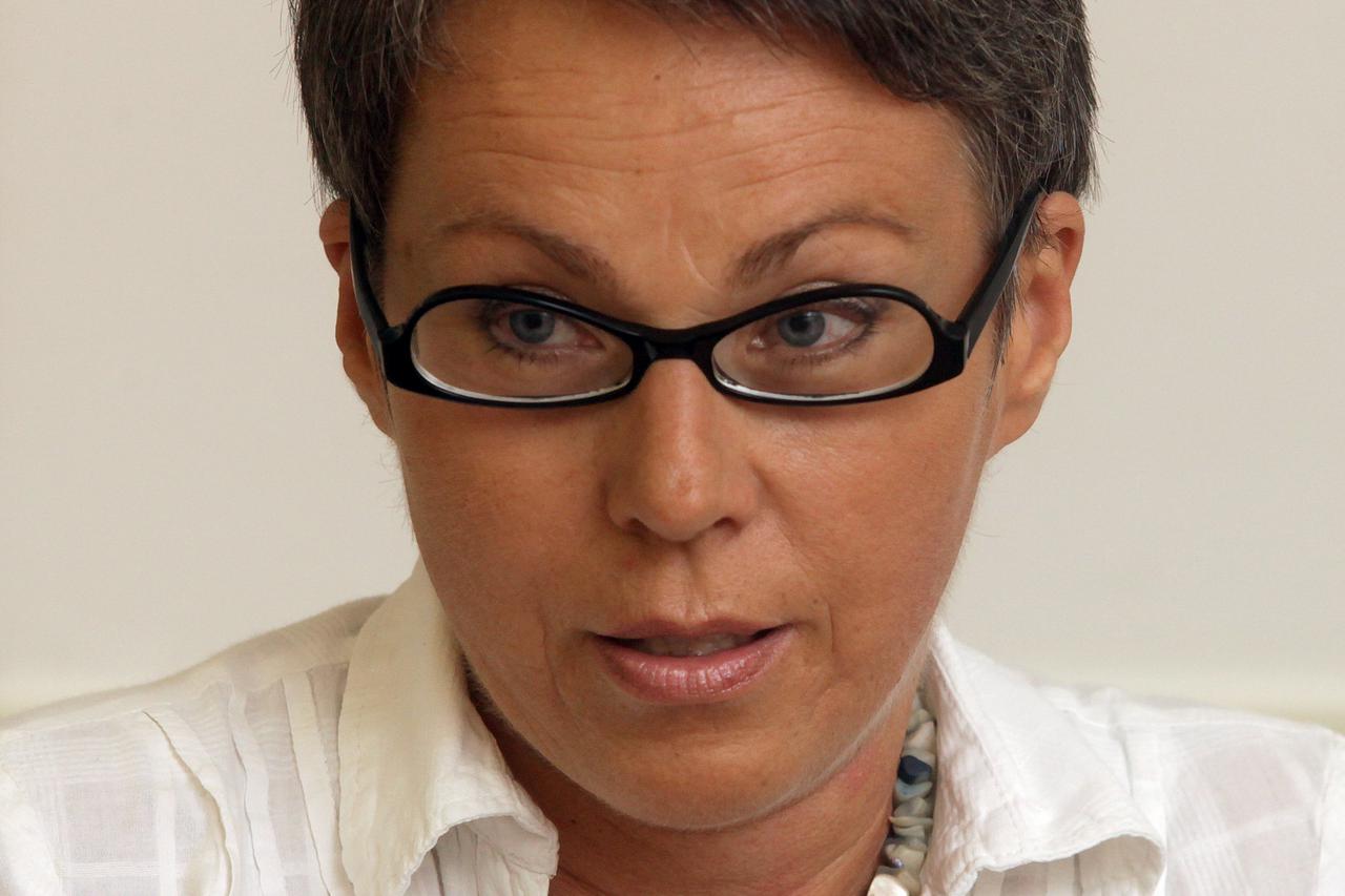 06.09.2012., Zagreb - Ministarstvo kulture u Runjaninovoj odrzalo konferenciju za medije povodom Dana europske bastine. Jasmina Bavoljak,  . Photo: Zarko Basic/PIXSELL