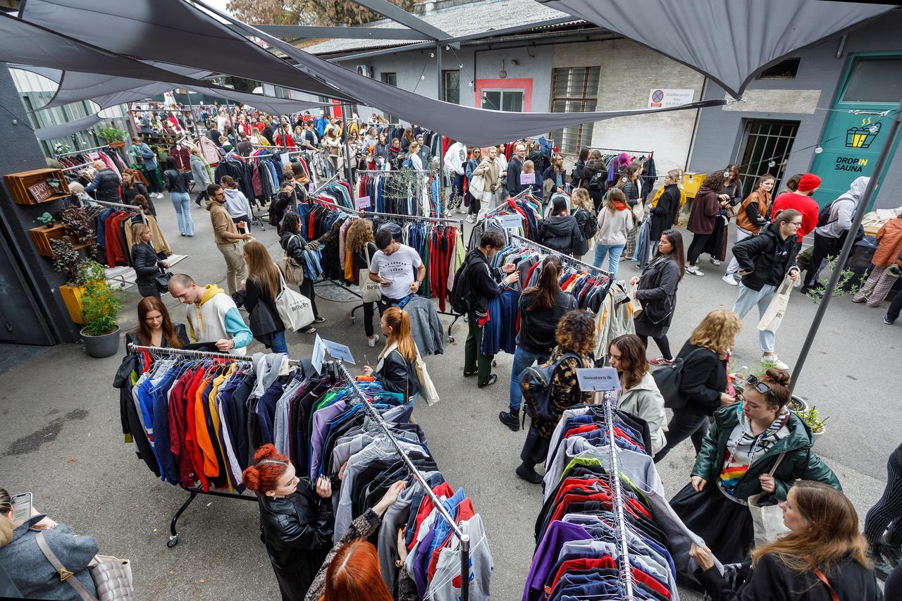 Zagreb: BeThrifty buvljak u Studiu Katran