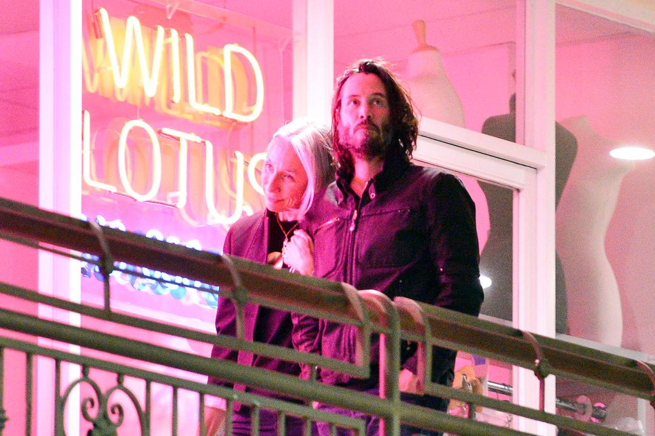 Keanu Reeves i Alexandra Grant