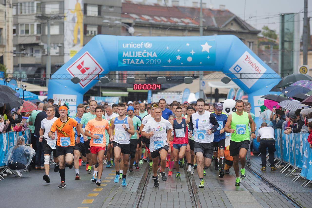 Zagreb:  UNICEF-ova utrka Mliječna staza