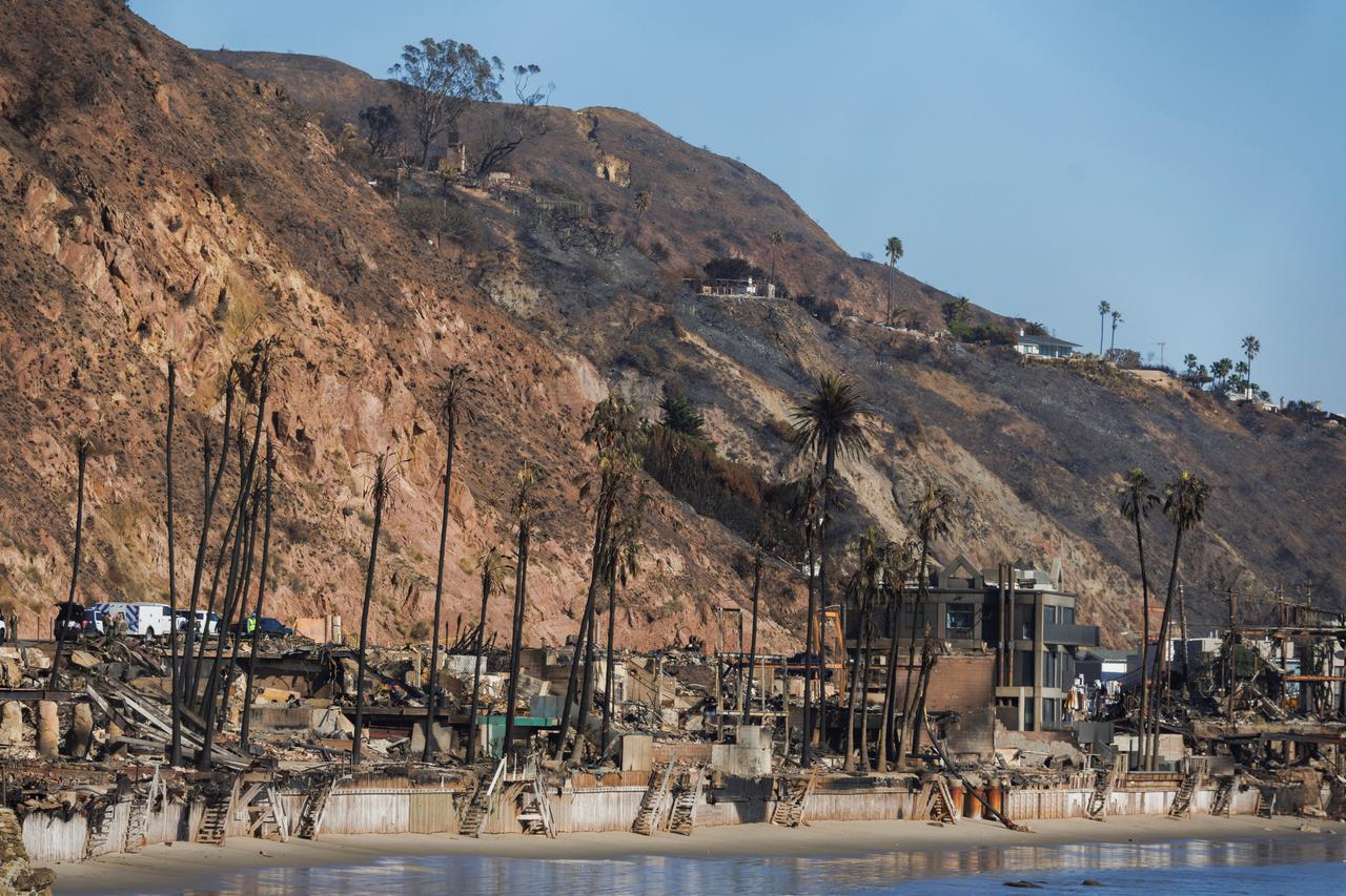 Palisades fire destroys homes in California
