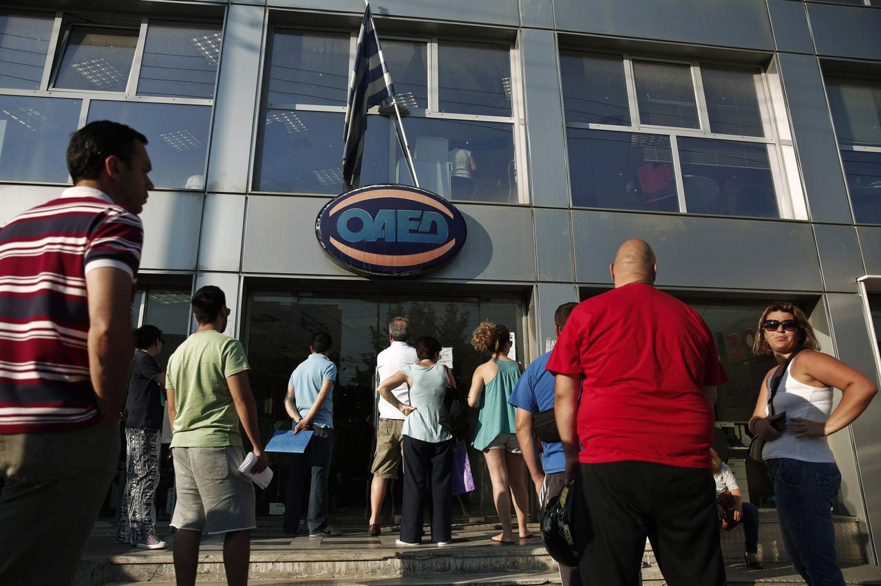 nezaposleni,grčka,nezaposlenost