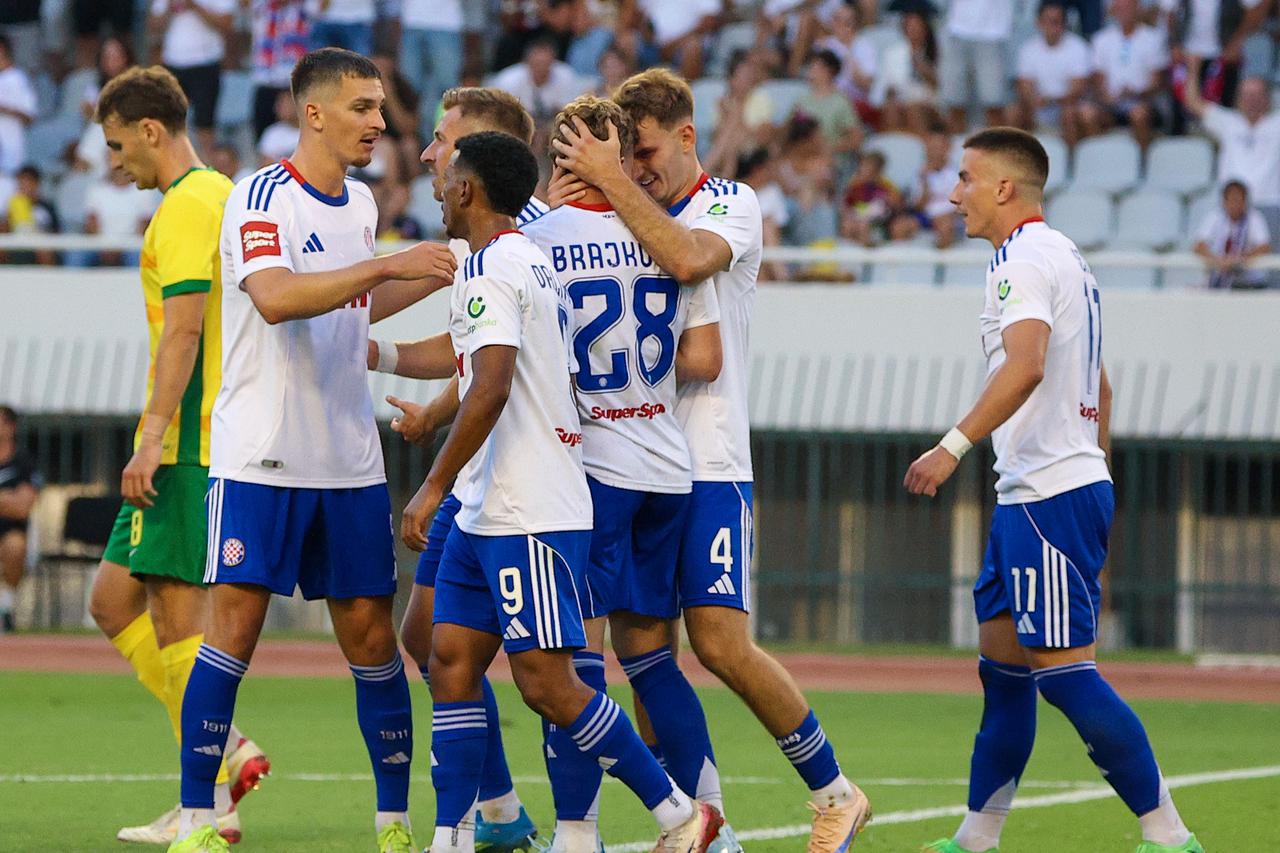 Split: Prva utakmica prvog pretkola Europske lige Hajduk – Žilina