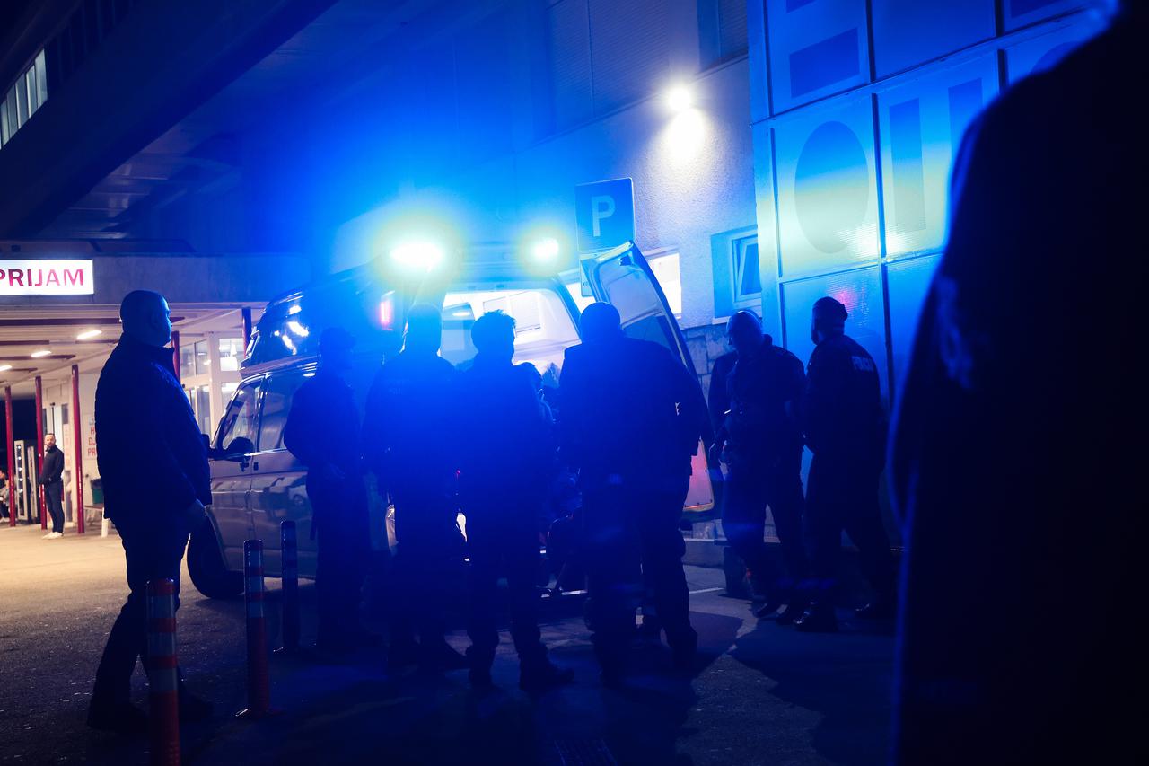 Požar u splitskom zatvoru, zatvorenici dolaze na hitni prijem u Firule