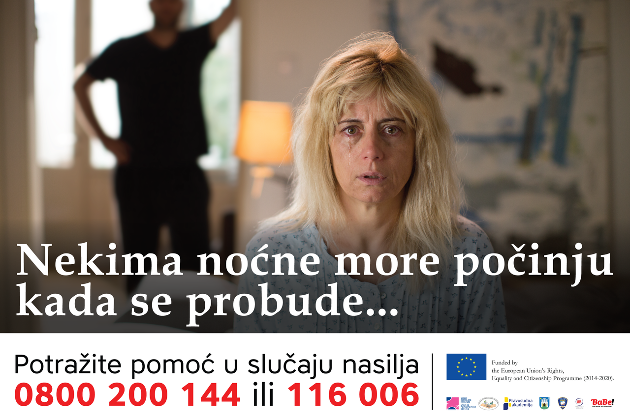 B.a.B.e. u novoj kampanji još jednom apeliraju na pomoć ženama žrtvama nasilja