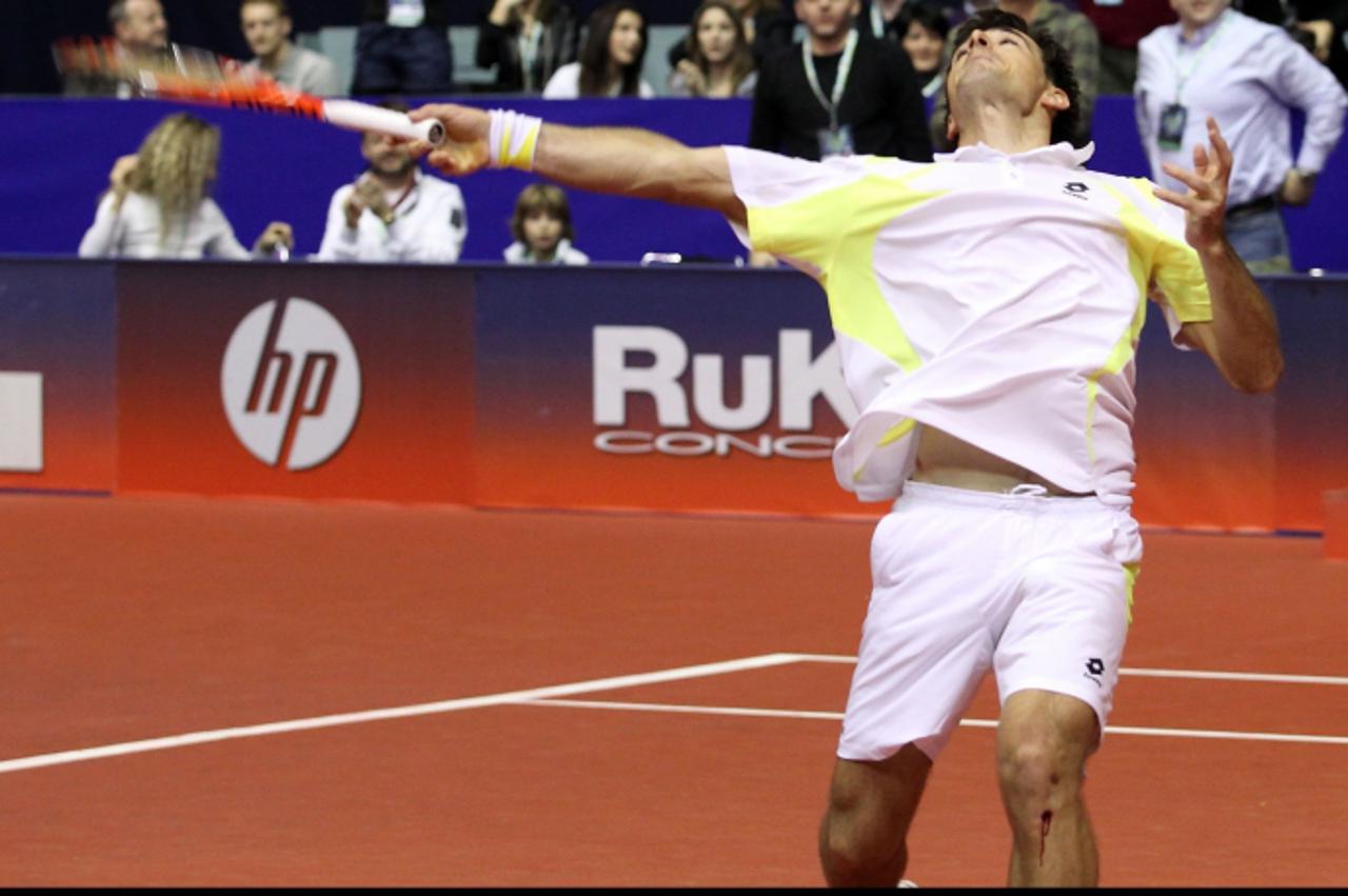 '06.02.2011., Dom sportova, Trg Kresimira Cosica 11, Zagreb - ATP turnir PBZ Zagreb Indoors, Ivan Dodig pobjednik turnira. Photo: Antonio Bronic/PIXSELL'
