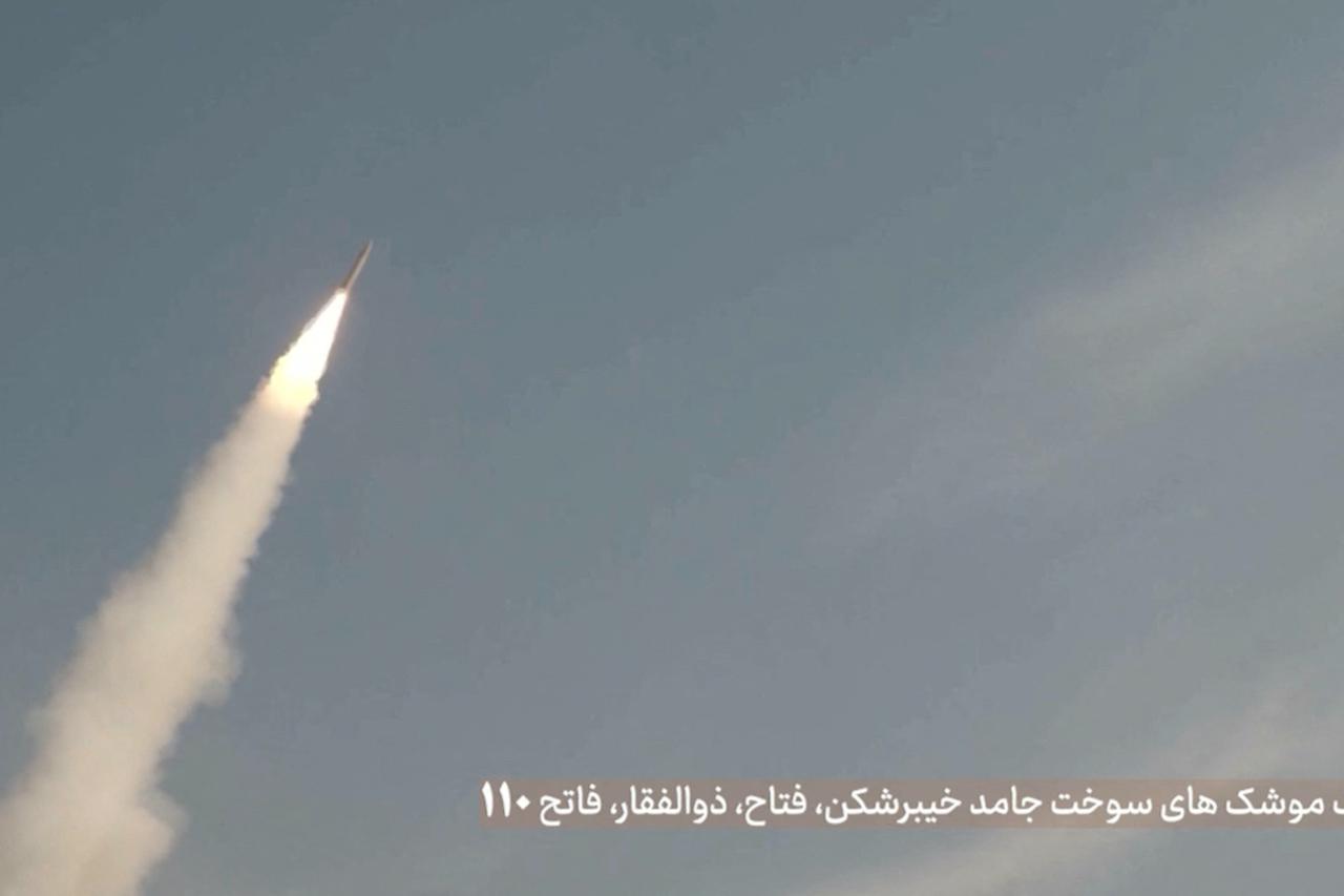 Iran's missile and drone strikes