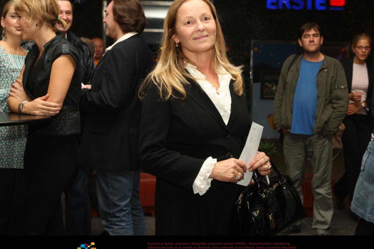 '16.09.2009.Zagreb - U kinu Europa odrzana je svecana premijera filma Kenjac.  Nada Gacesic Livakovic. Photo: Davor Puklavec/24sata'