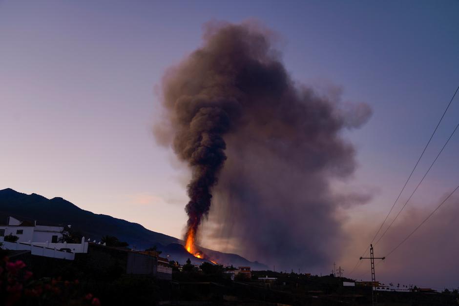 Erupcija vulkana na otoku La Palma