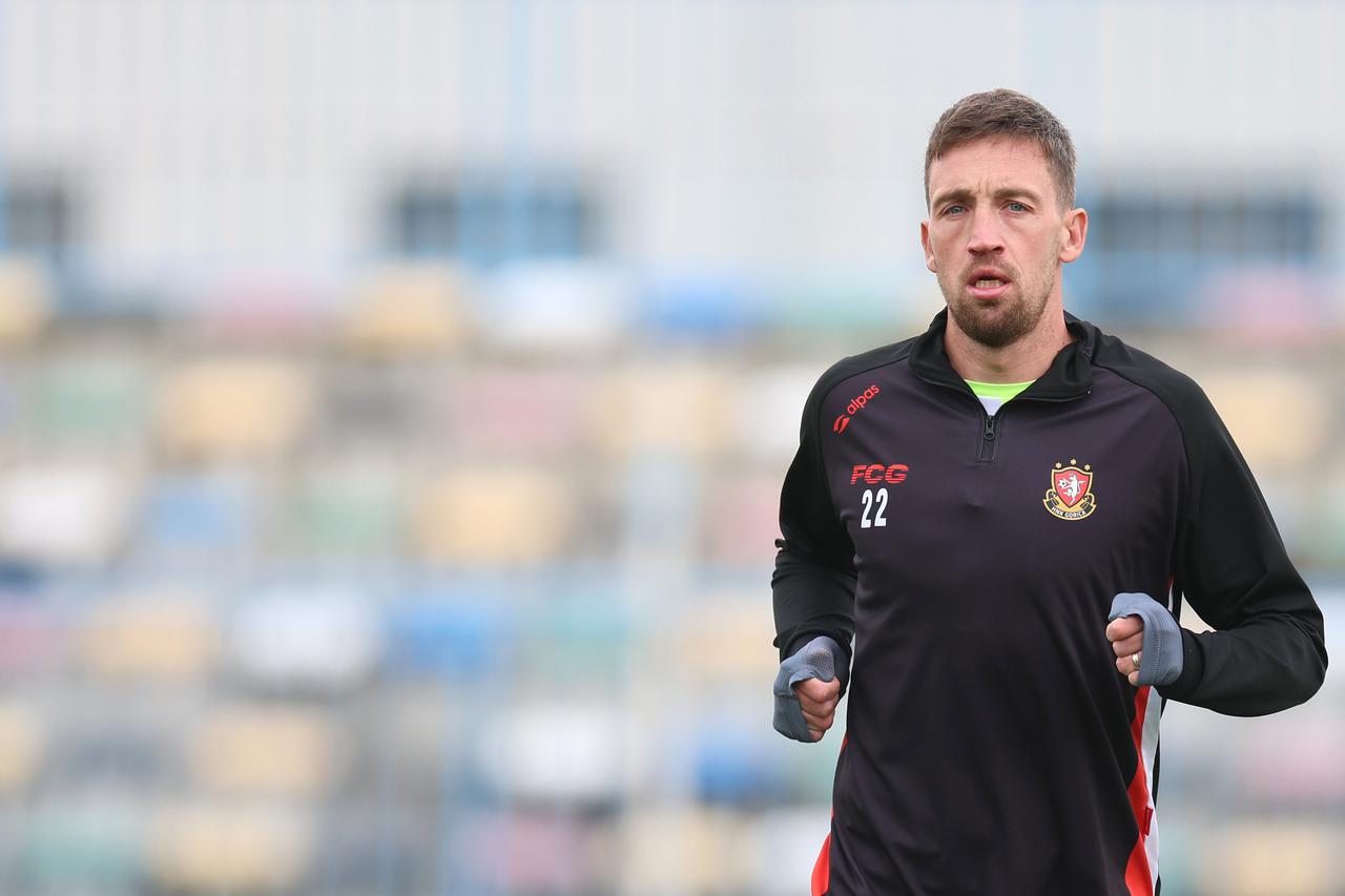 Zagreb: Zagrijavanje uoči početka utakmice NK Lokomotiva protiv HNK Gorica u 9. kolu Prve HNL