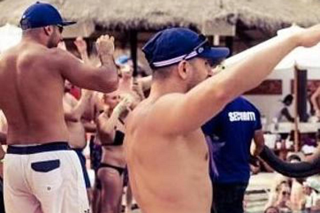 Slon na partyju na Tajlandu 