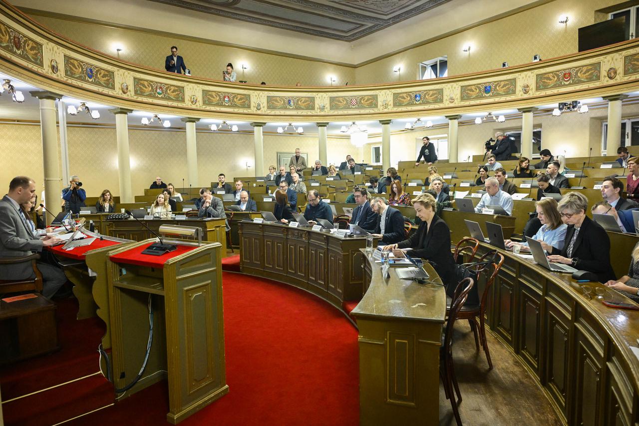 Zagreb: Sjednica gradske skupštine