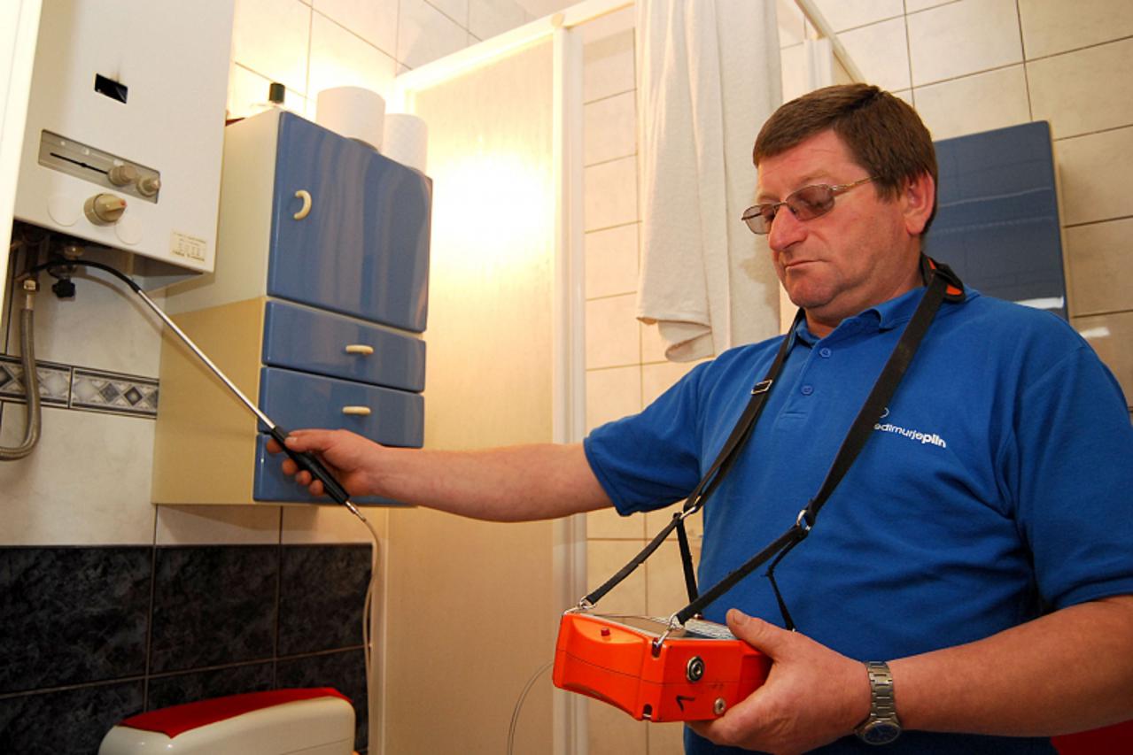 'VARAZDIN/MEDJIMURJE Cakovec, 130508 Medjimurje plin....plinomjer... Snimio Vjeran Zganec - Rogulja / Vecernji list '