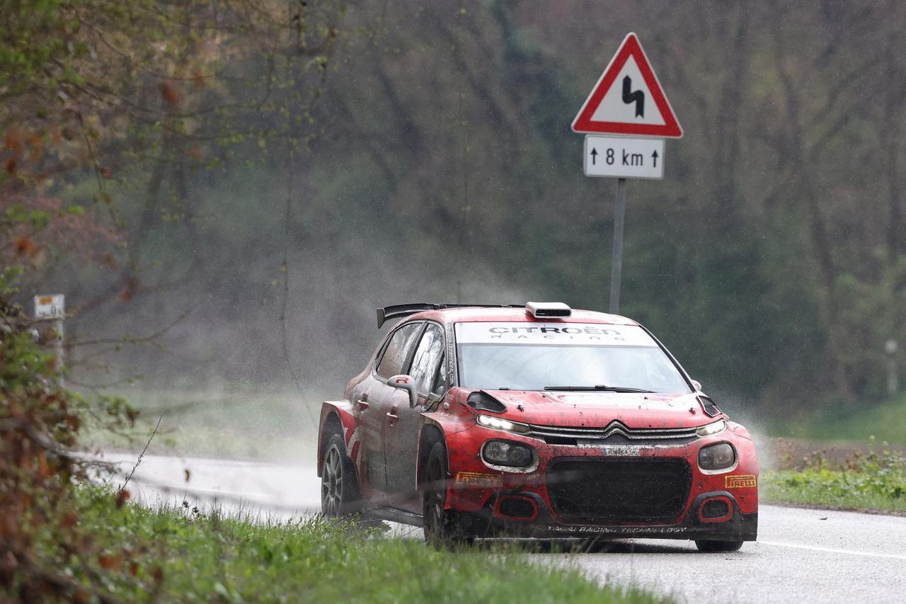 Trening timova koji se natječu u WRC Croatia Rallyju 2021