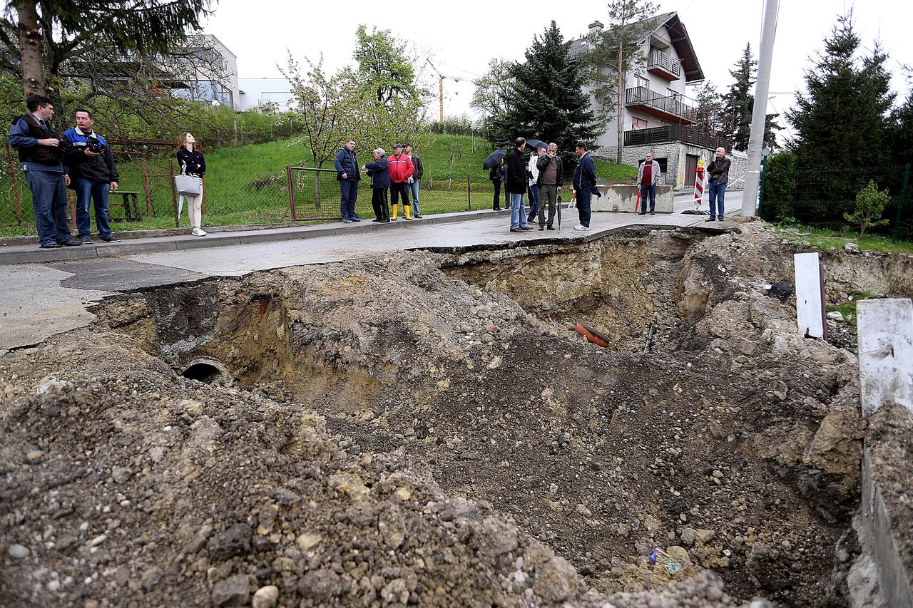 Klizište Šestinski prilaz