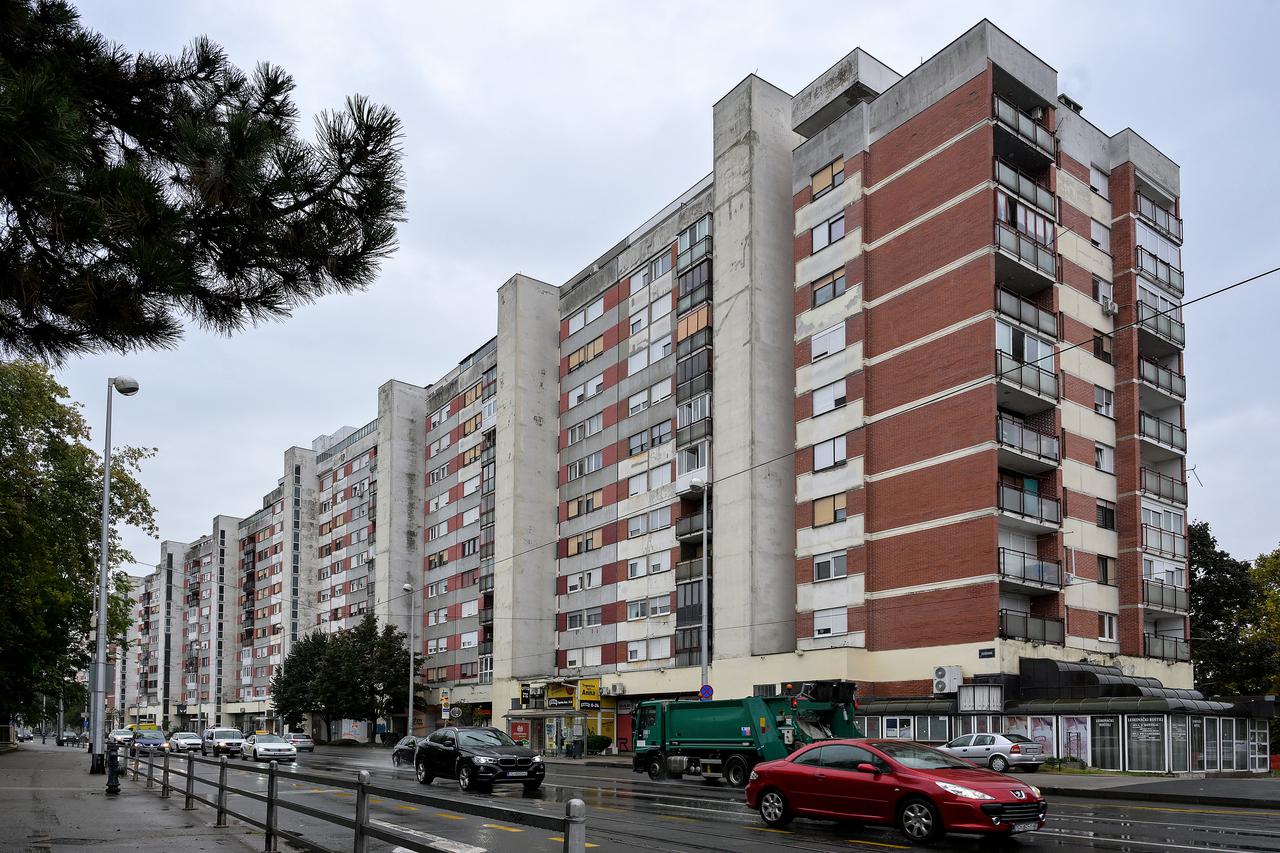 Zagreb: Neboderi na Aveniji Dubrava 214