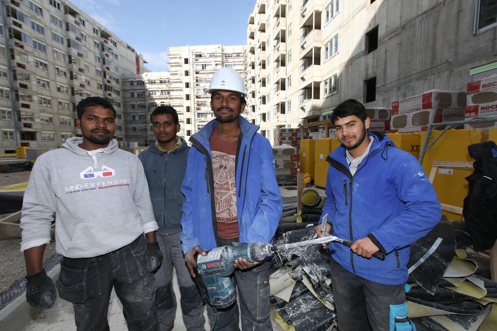 Zovu ih Štef, Ramo, Maks i Ivek. Indijci rade na gradilištu u Zagrebu