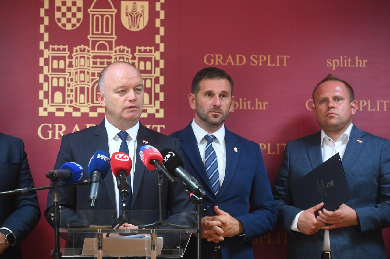 Split: Ministar Šipić sastao se s gradonačelnikom Tomislavom Šutom