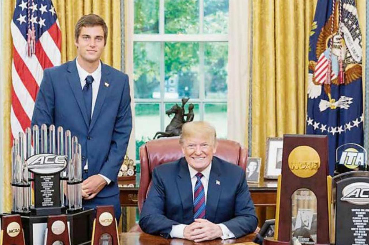 Borna Gojo i Donald Trump