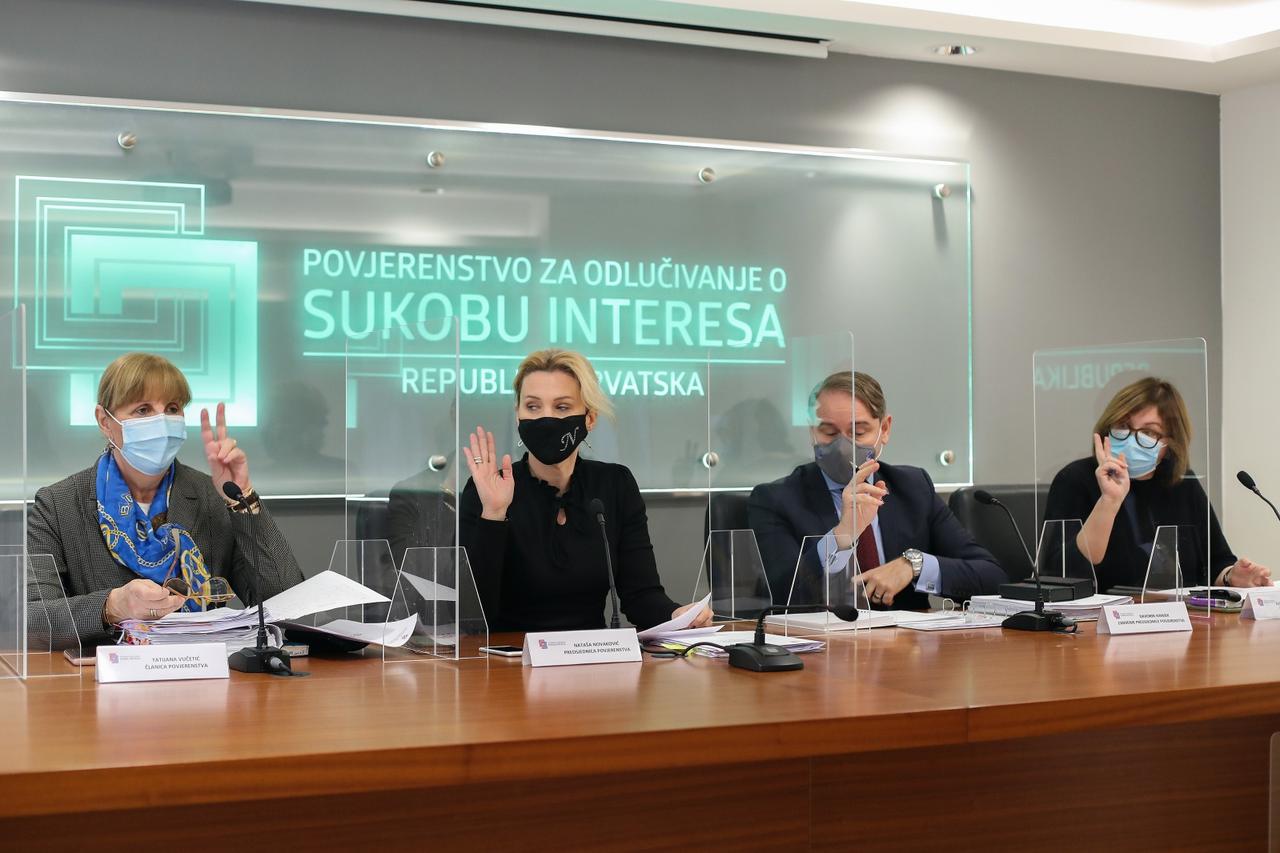 Zagreb: Sjednica Povjerenstva za odlučivanje o sukobu interesa