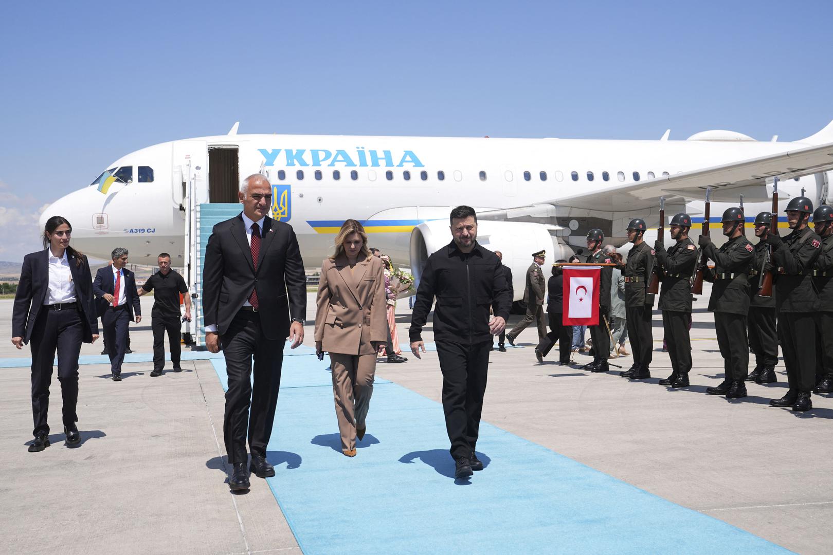 U Ankaru je stigao i ukrajinski predsjednik Volodimir Zelenski.