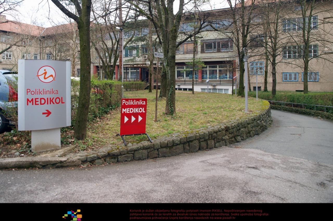 '29.03.2011., Vocarska 106, Zagreb - Ulaz u polikliniku Medikol. Photo: Borna Filic/PIXSELL'