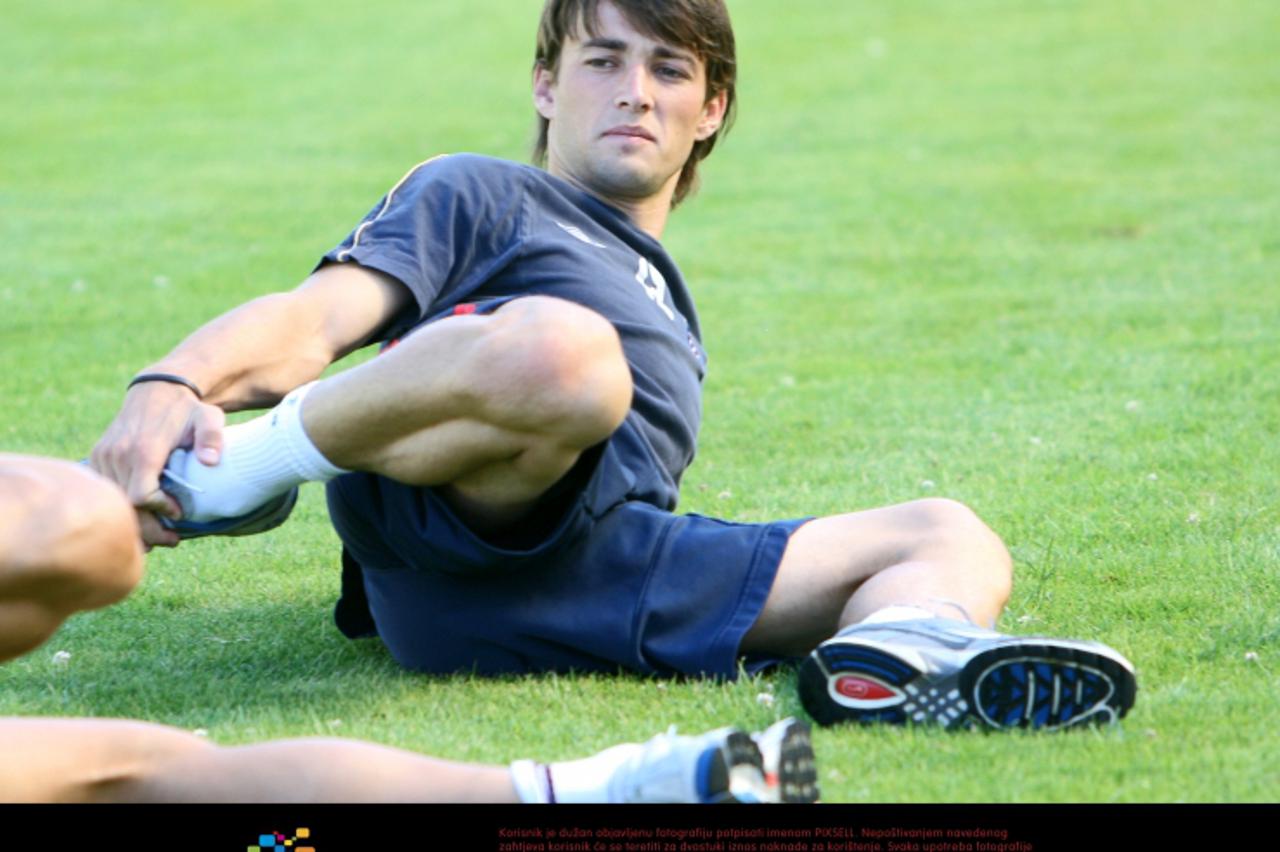 '29.06.2011., Poljud, Split - Trening HNK Hajduk nakon povratka s Kupresa. Ante Vukusic.  Photo: Ivo Cagalj/PIXSELL'