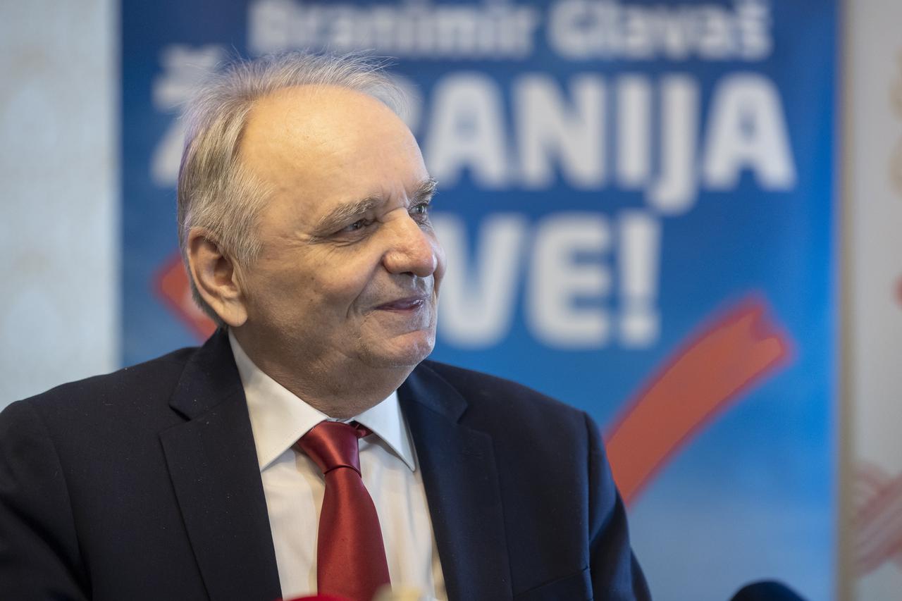 Osijek: Predstavljanje  Branimira Glavaša, nezavisnog kandidata za župana Osječko-baranjske županije