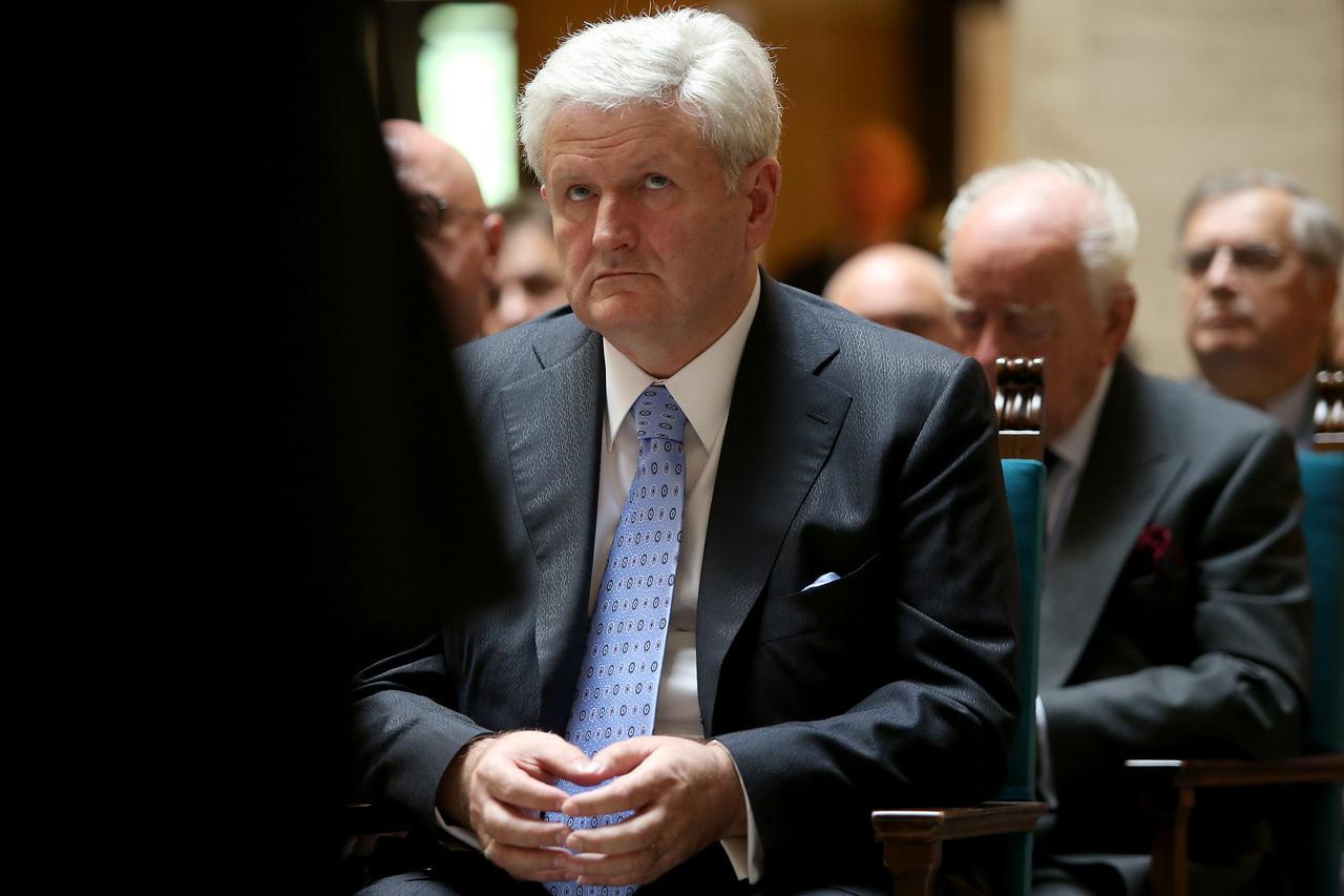 17.06.2014., HAZU, Zagreb - Svecano proglasenje novih clanova Hrvatske akademije znanosti i umjetnosti. Novoizabrane clanove promovirao je akademik Zvonko Kusic, predsjednik Hrvatske akademije znanosti i umjetnosti. Svecanoj akademiji nazocio je i Ivica T