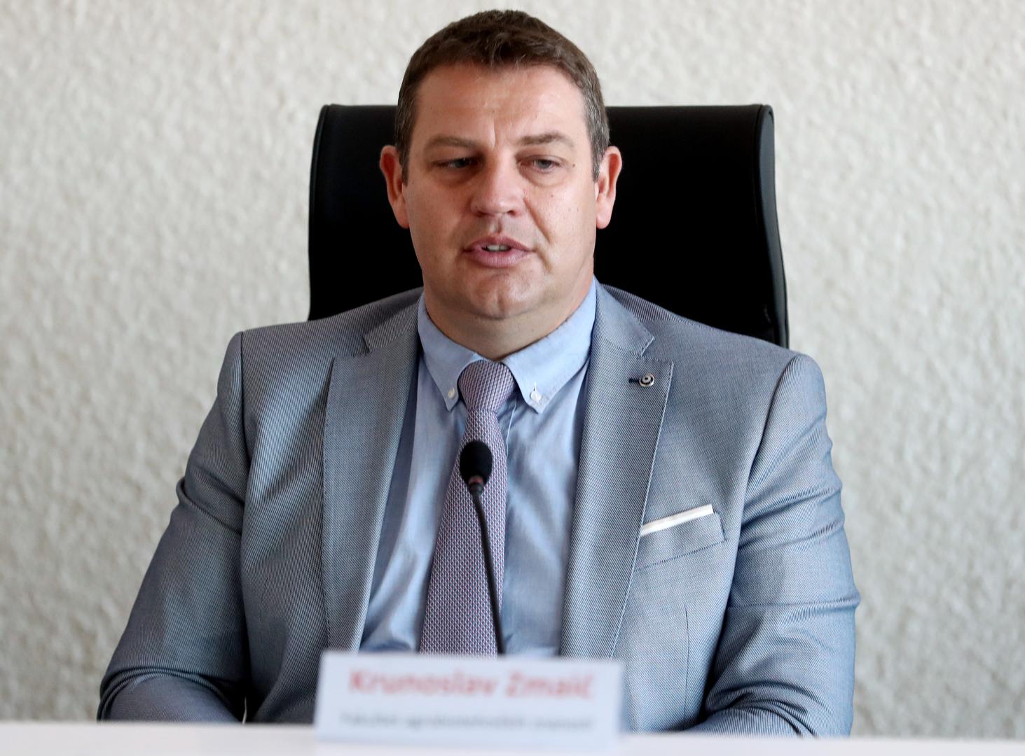 Krunoslav Zmaić, šef odbora za poljoprivredu, šumarstvo i ribarstvo i dekan Poljoprivrednog fakulteta u Osijeku