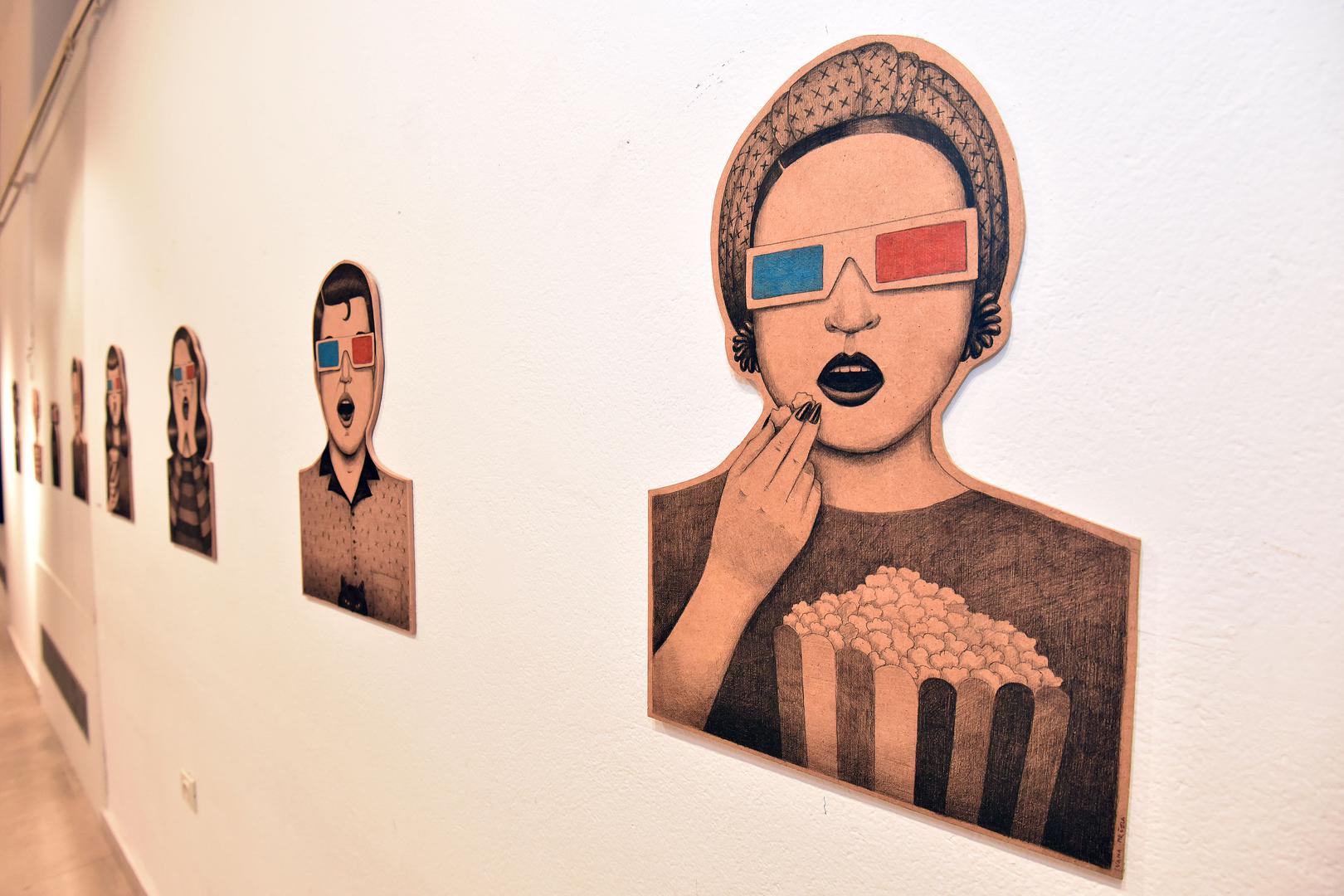 06.09.2019., Cakovec- Povodom Zrinski art festivala otvorena izlozba.rPhoto: Vjeran Zganec Rogulja/PIXSELL