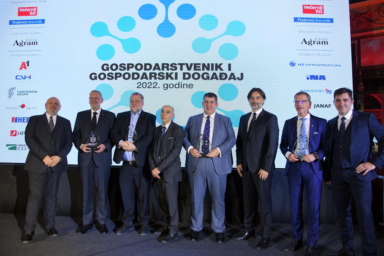 Zagreb: Proglašenje najboljeg gospodarstvenika i gospodarskog događaja u 2022.